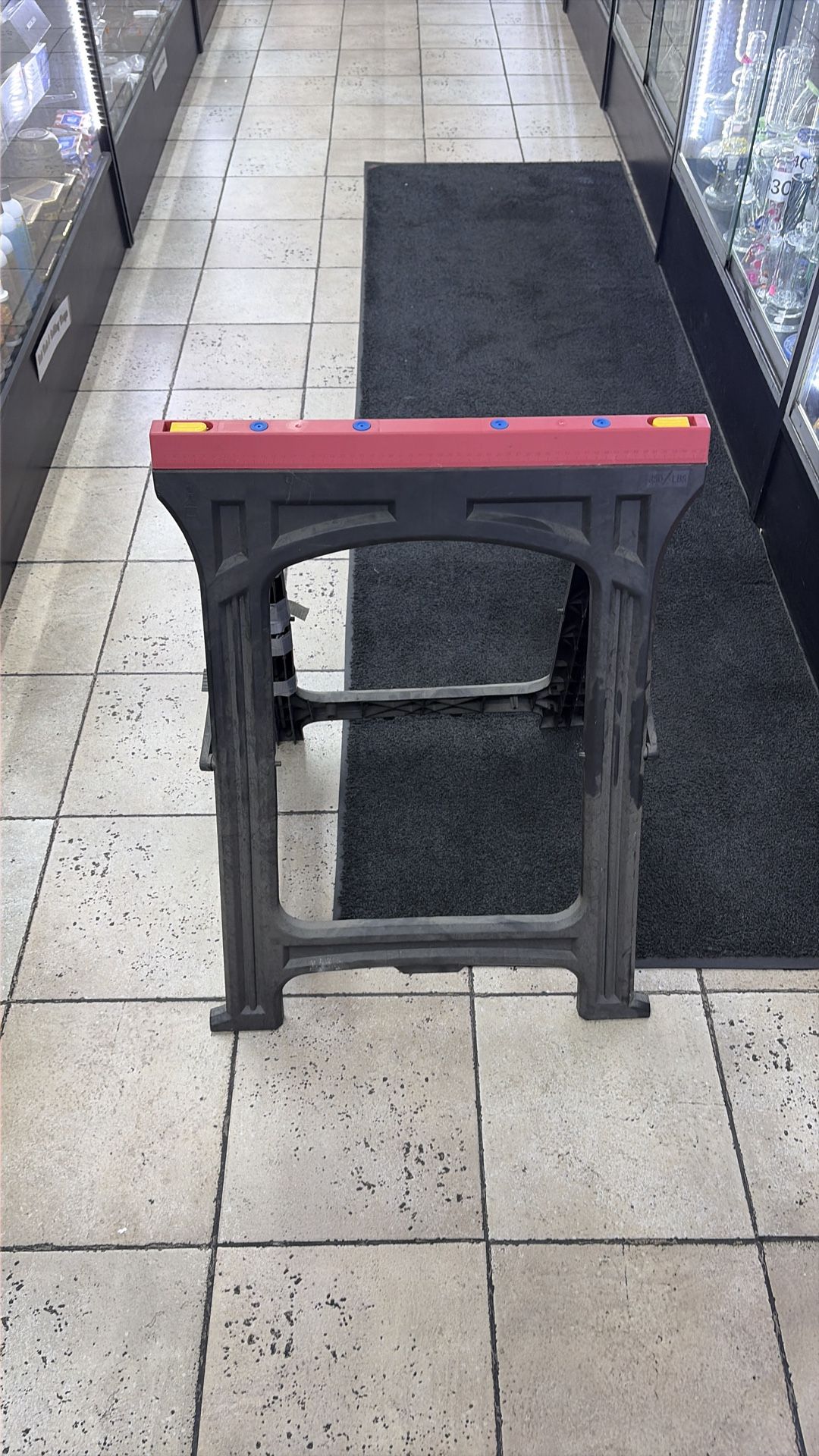 2 Heavy duty folding sawhorse