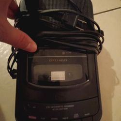 Optimus Cassette Tape/ Recorder