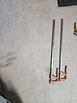 36" bar clamps