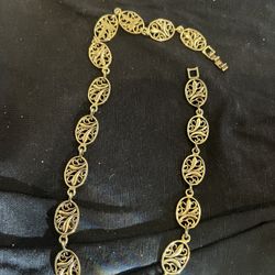 Vintage Filigree Choker 