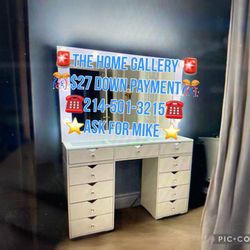 White Makeup Vanity On Sale $999