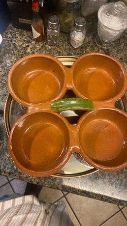 Terracota Salsa holder