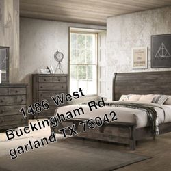 Furniture Bedroom Set Dresser, Chest, And Mattress