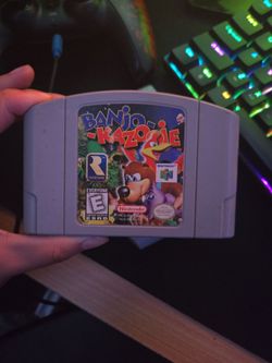 Banjo-Kazooie Nintendo 64 (N64) Original Game Cartridge