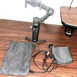 Dji Osmo Mobile 7p Vlog Combo (Dji mini Mic) Black 