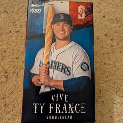 Seattle Mariners Ty France Bobblehead Vive Ty France Root Sports