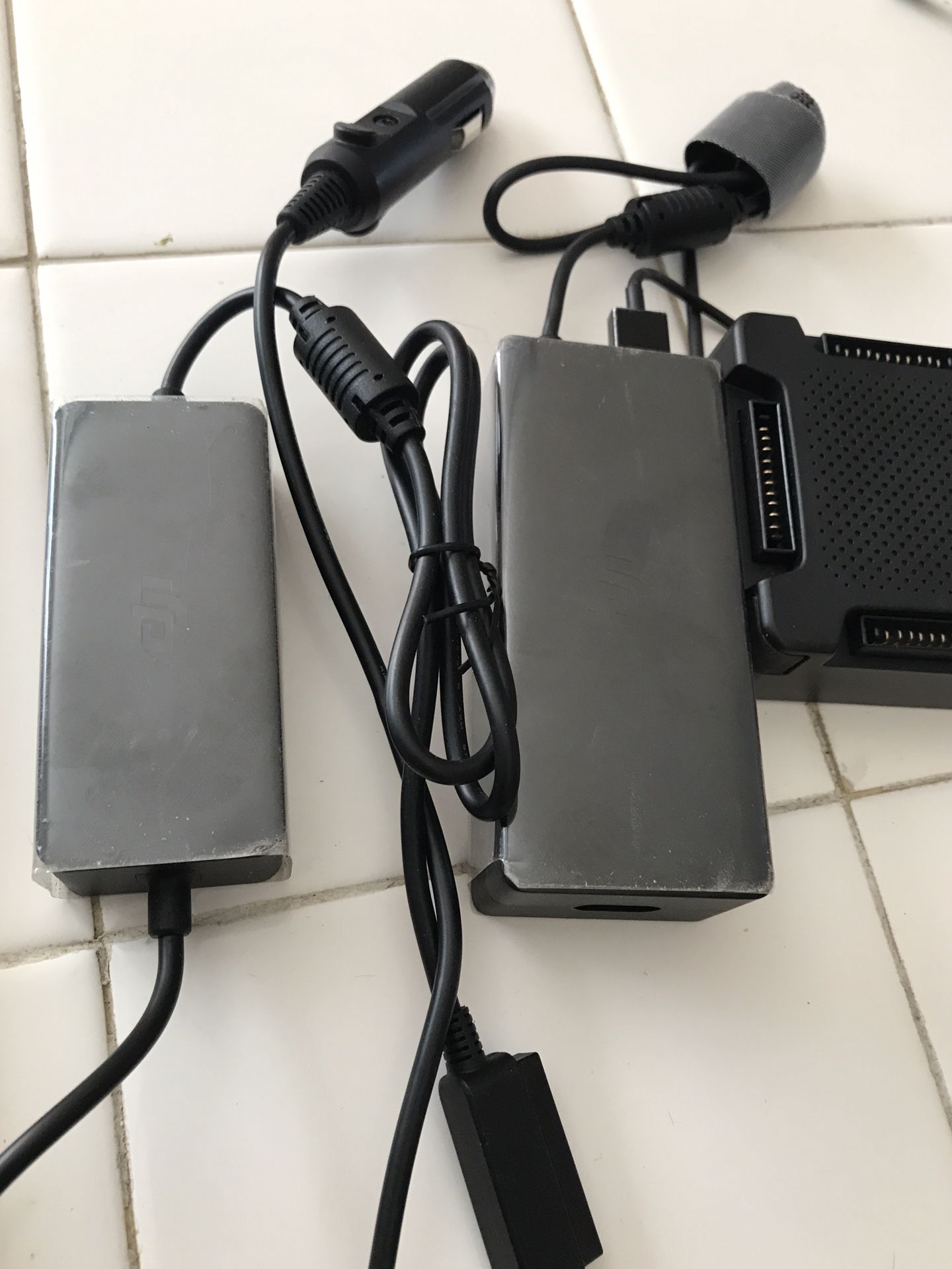 Maveric and Dji drone chargers