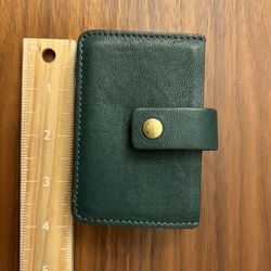 Green Fossil Wallet