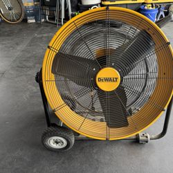 24” Dewalt Drum Fan 