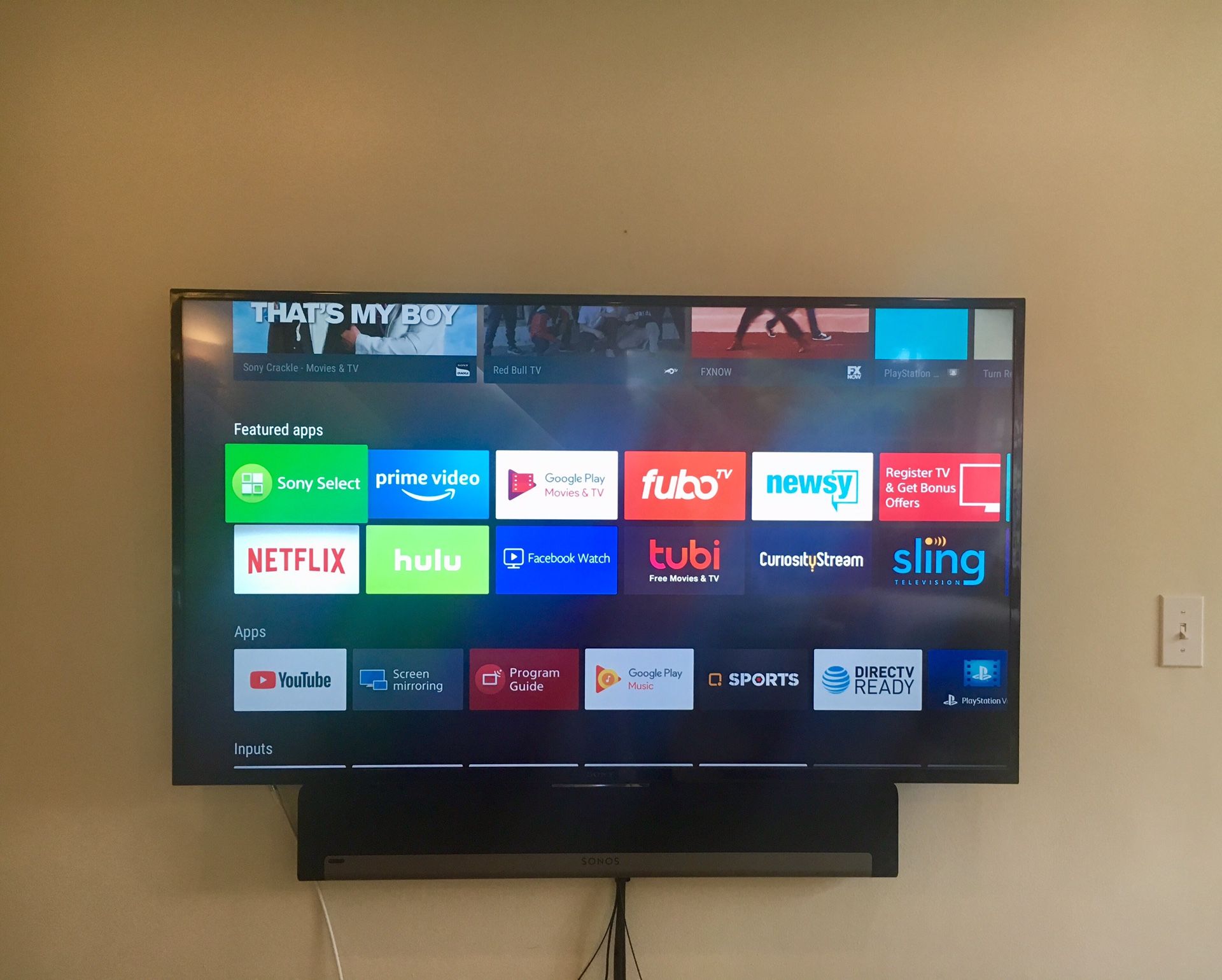 SONY XBR55X810C 55-inch 4K Ultra HD Smart LED TV