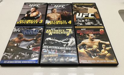 (TRADE/CASH) - UFC Ultimate Knockouts DVD Collection (# 3-8)