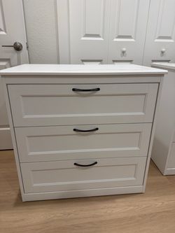 IKEA 3 drawer dressers (2)
