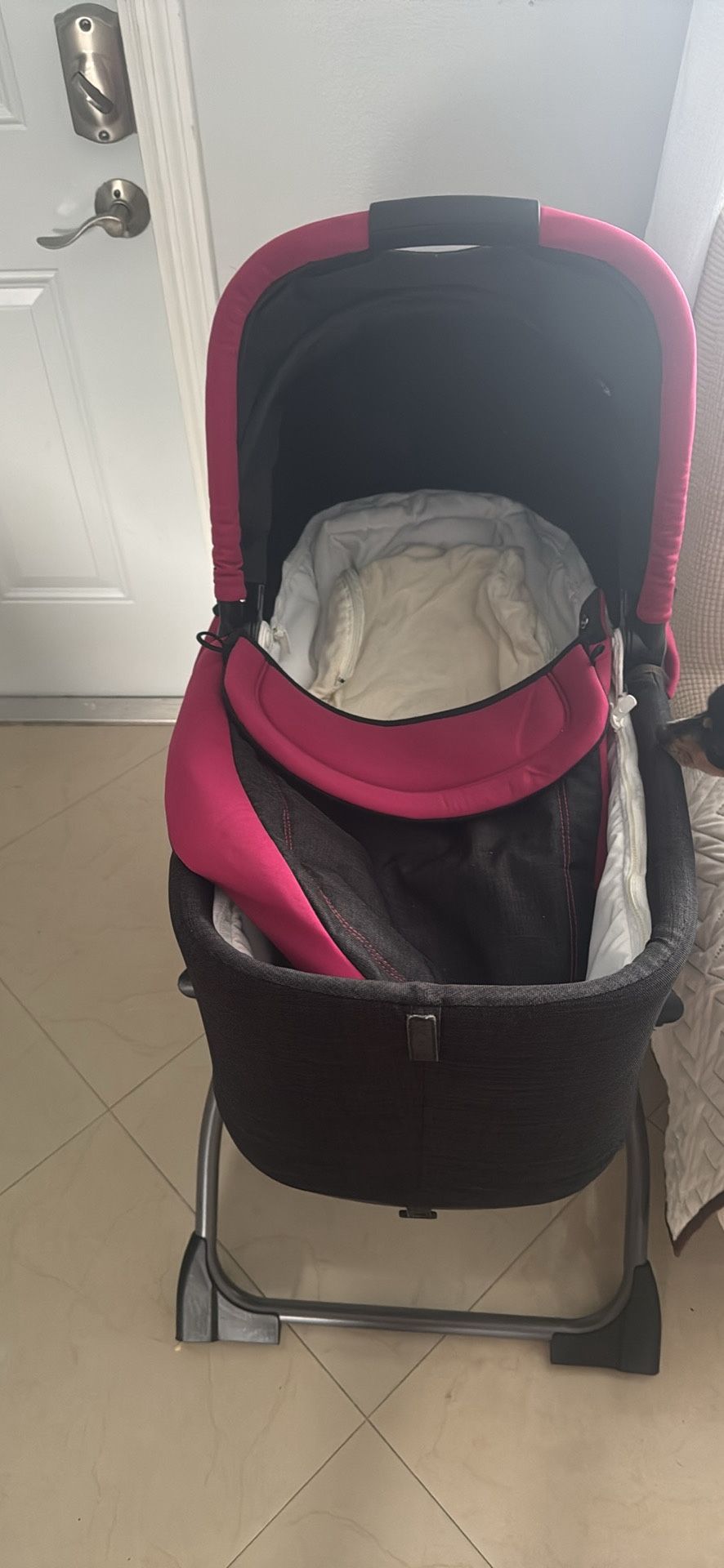 Bassinet and baby bag