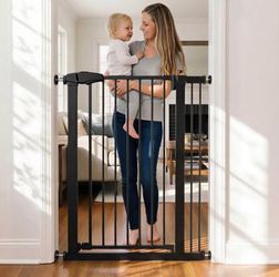 42" Extra Tall Pet Gate For Cats And Dogs, Fits 29.5"-39" Wide Openings