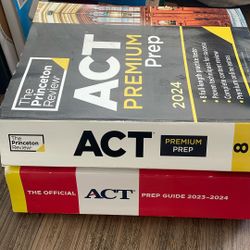 ACT Prep books