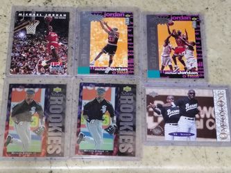 Michael Jordan Trading Card Lot of 6