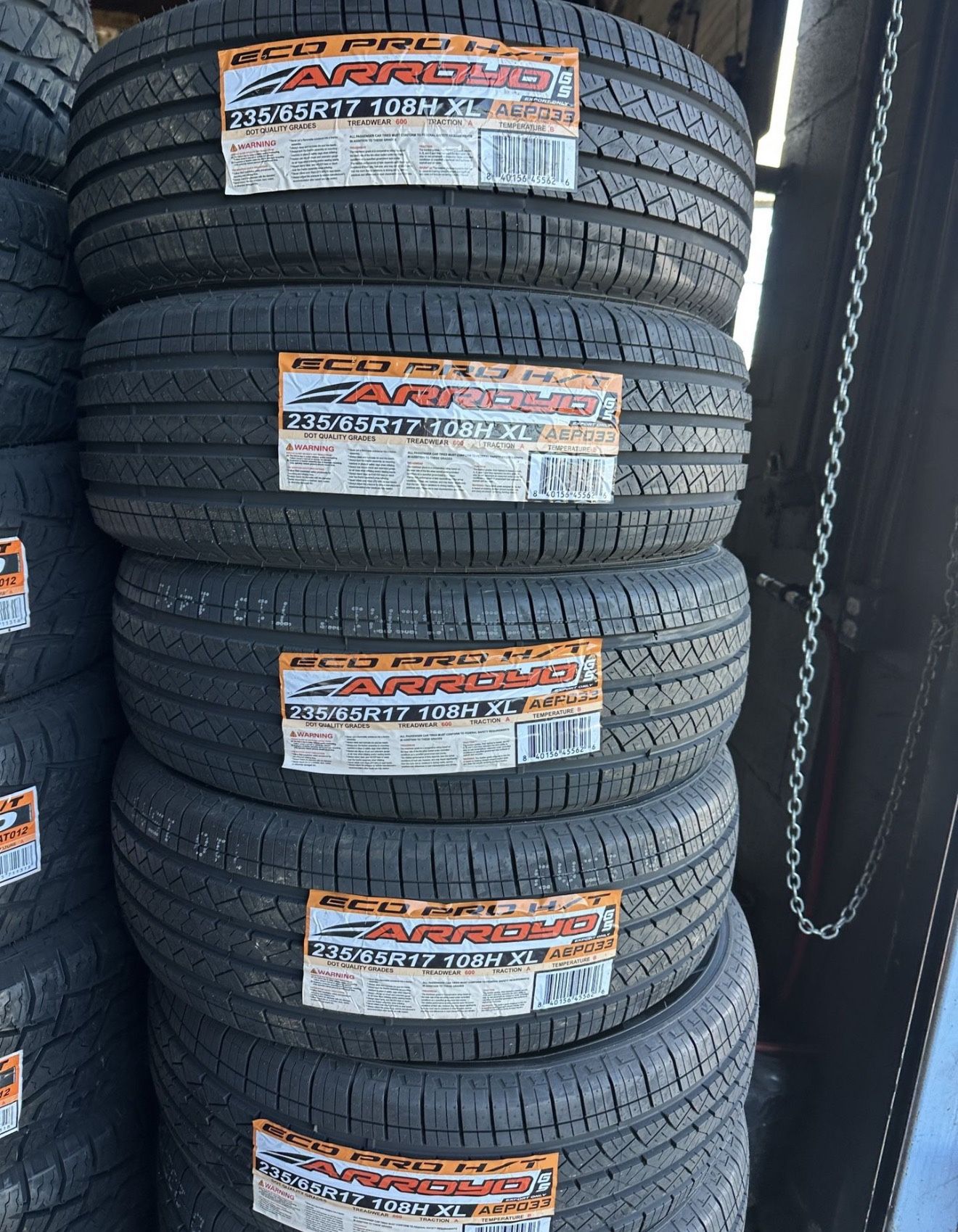 235/65/17 Arroyo Free Mount And Balance Included