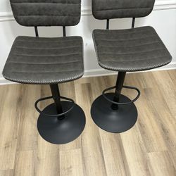 Barstools For $100 For Both. (Gray)