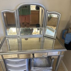 Pier 1 Glass Vanity