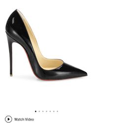 Christian Louboutin Pigalle Heels Size 39 Black