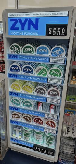 Zyn light up merchdiser