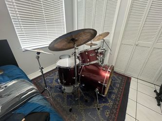Pearl export drum set