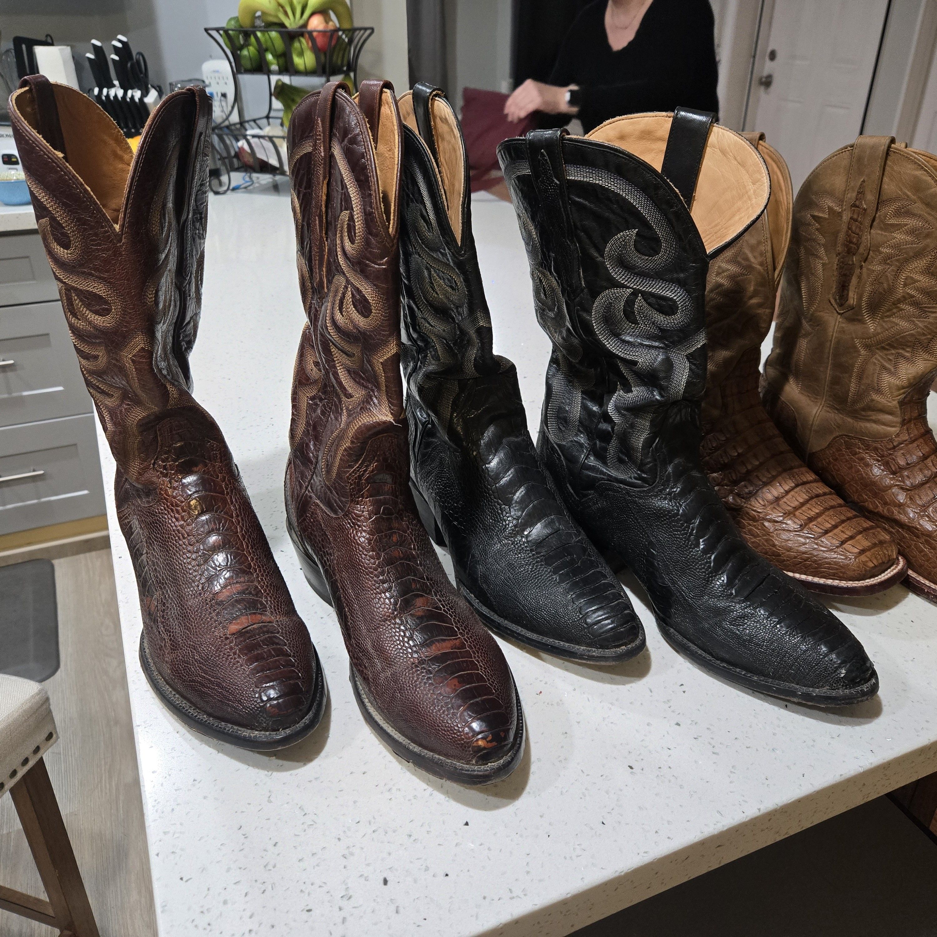 El DORADO Western Leather Cowboy Boots Collection