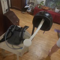 Motorcycle Helmet And Backpack Water Bottle 
