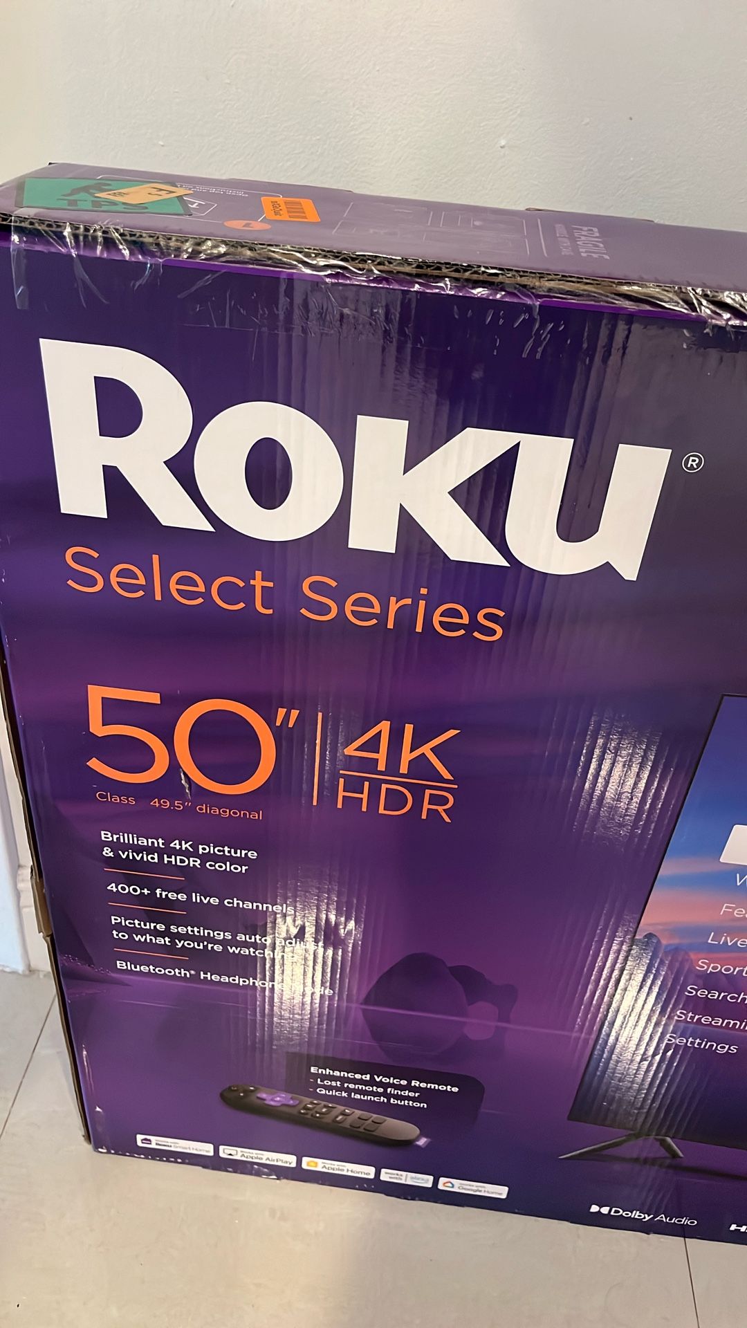 Roku 50 inch TV