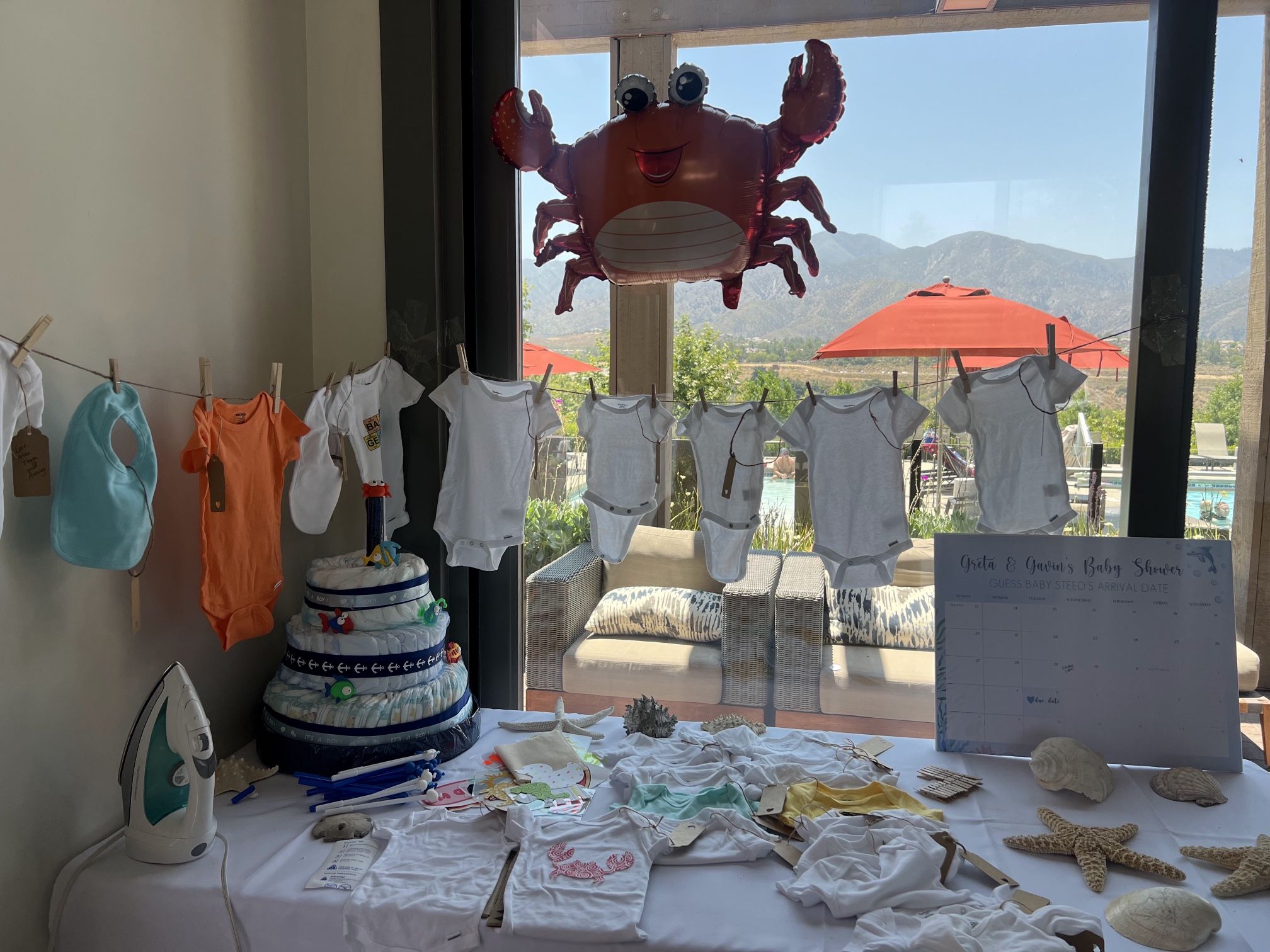 Onesie Station Decals Baby Shower Package! All Included