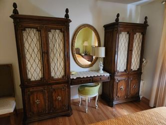 Two Armoires & Vanity