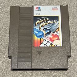 Marble Madness - Nintendo NES Video Game - Authentic Cartridge Only Tested