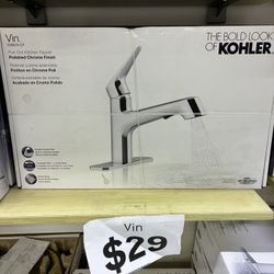 Kohler Vin Pull-Out Kitchen Faucet