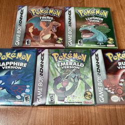Pokemon Game Lot (GBA) 