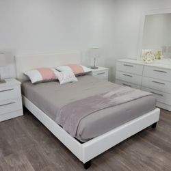 Brand New Queen Bedroom Set - Juego de Cuarto Nuevo a Estrenar 🚚
