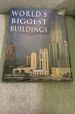 Worlds Biggest Buildings Book 📕 Hard Cover