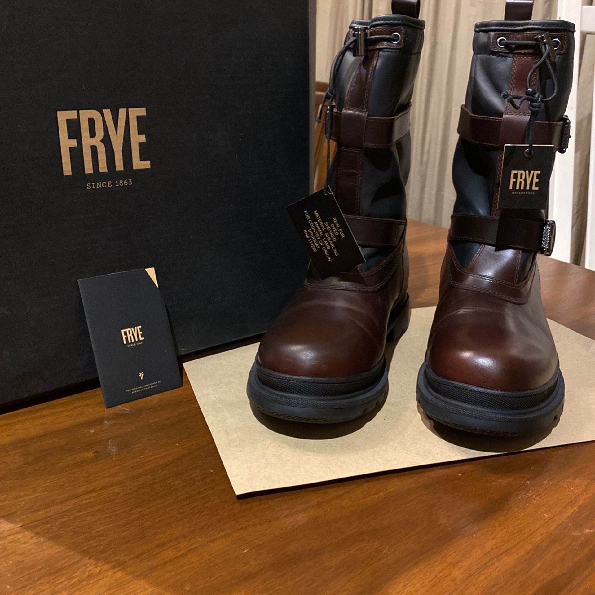 Fryer, Leather Winter Boots