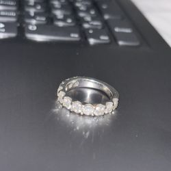 White Gold Diamond Band 