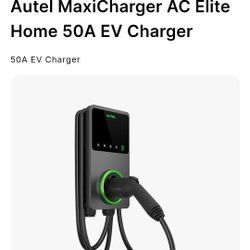 [NEW] Autel MaxiCharger 50 Amp, 240V Level 2 EV Charger