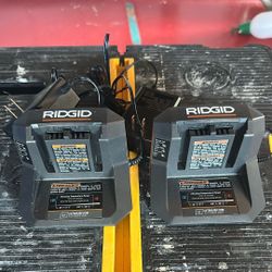 Ridgid 18v battery chargers