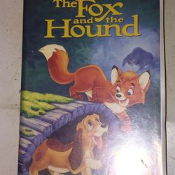 Black Diamond VHS Disney’s Fox And The Hound