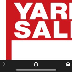 Yard Sale Saturday June 28th From 6:30 To 12pm