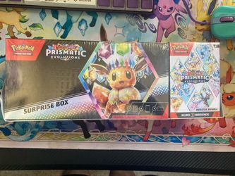 Pokémon Prismatic Evolutions Booster Bundle + Surprise Box