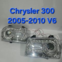 Chrysler 300 2005-2010 Headlights V6 