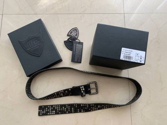 Genuine Leather Belt. HTC Brand. 5000 Studs Belt
