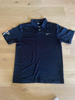 Tiger woods collection Nike black polo