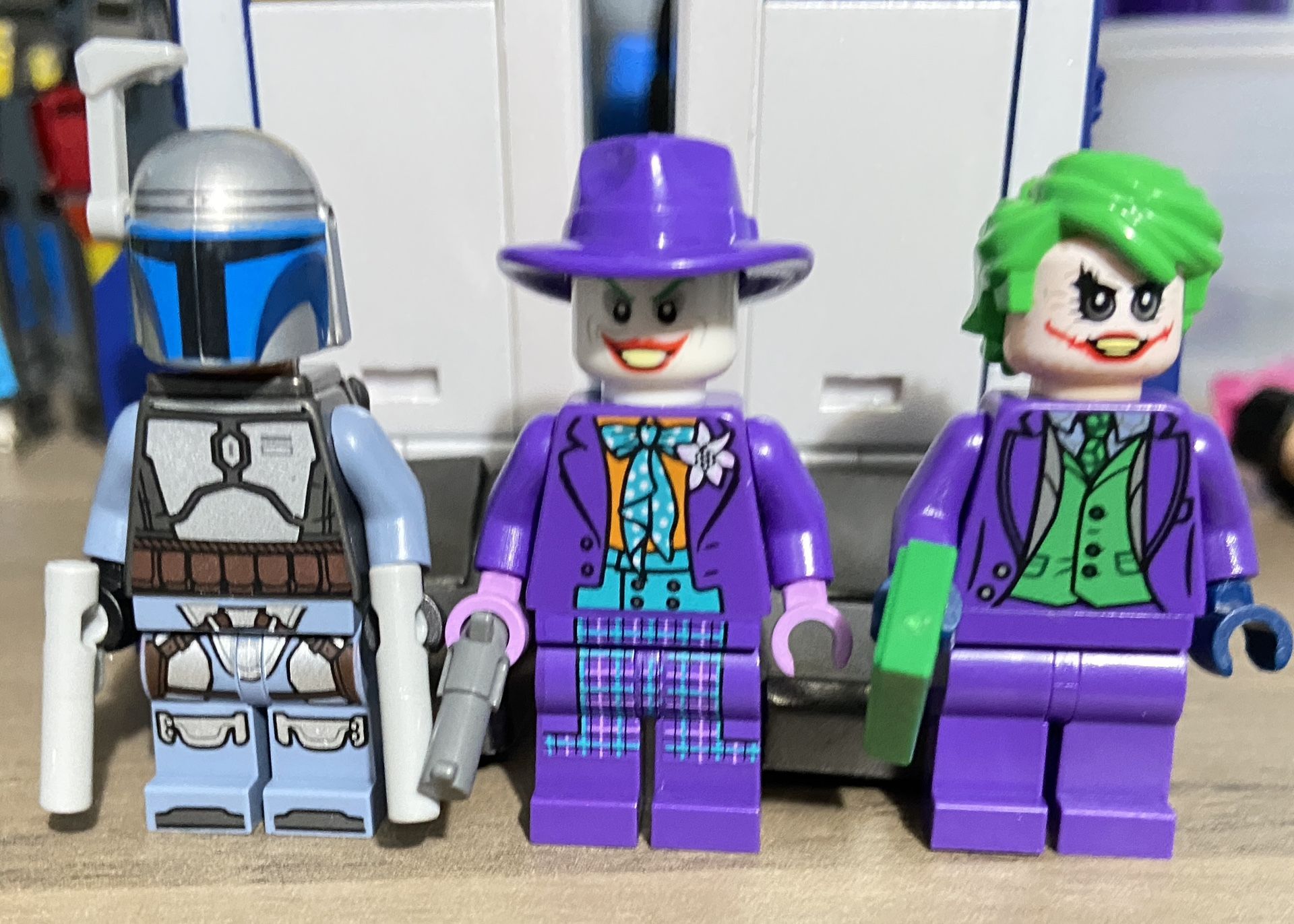 Lego Batman Joker & Jango Fett Star Wars Lot