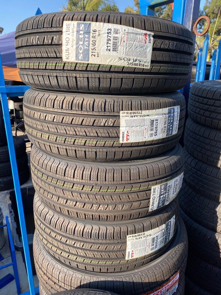 215/60R16 kumho tire - 4 NEW Tires 4 Llantas NUEVAS