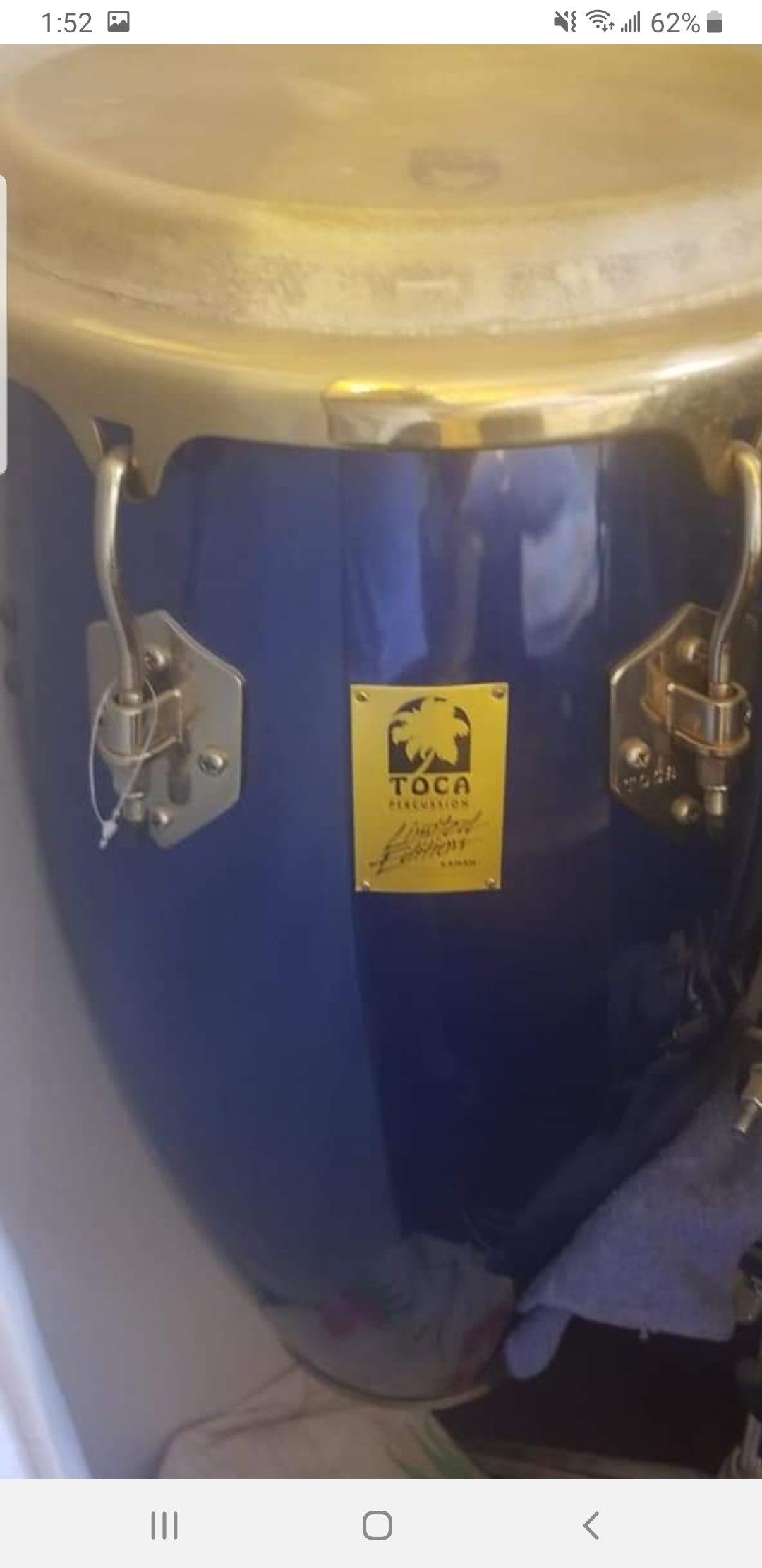 TOCA Percussion Limited Edition Kaman blue for Sale in Bakersfield