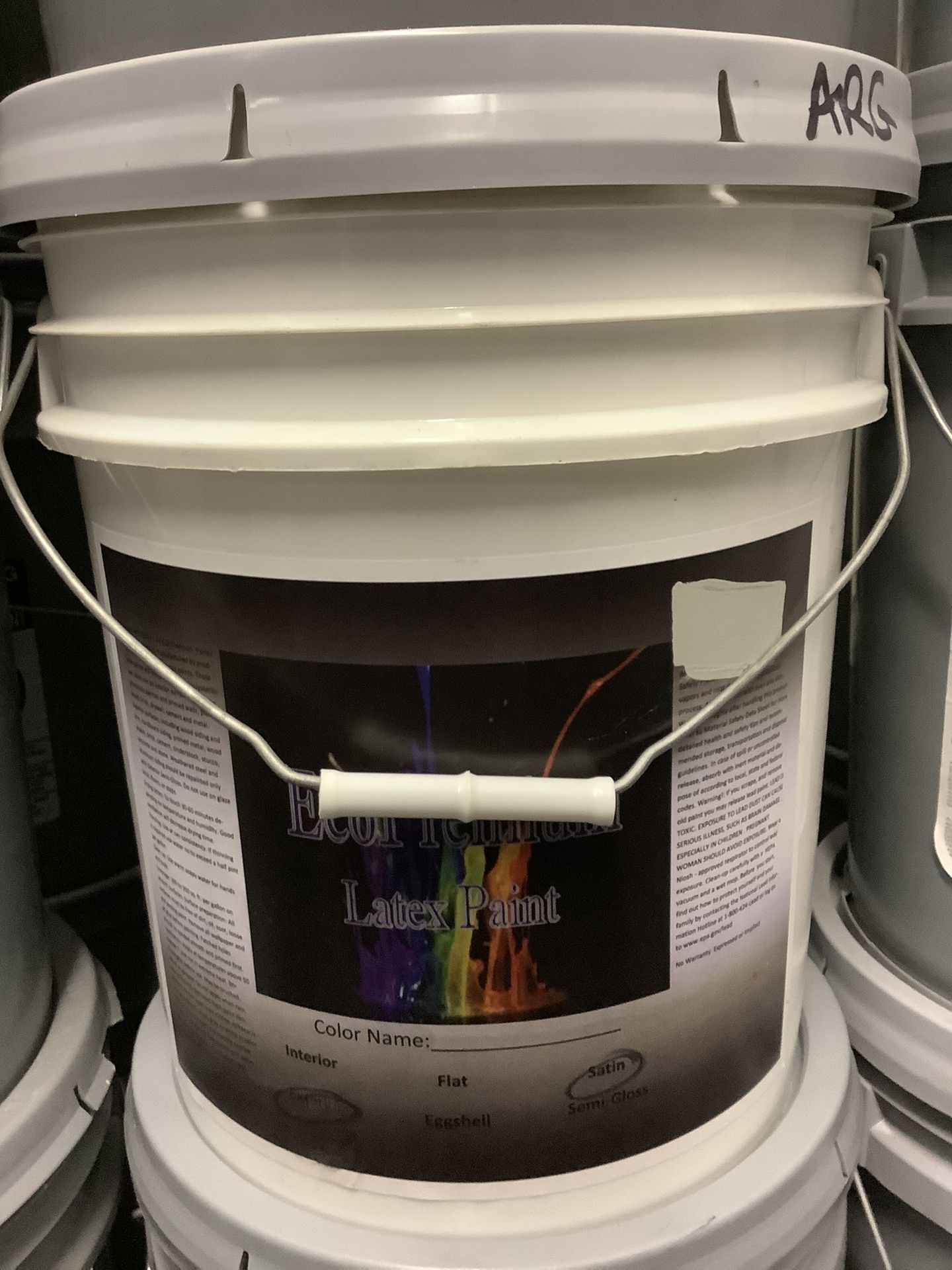 40 Gallons Of Exterior Paint (Argos Gray)